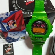 Jam ORIGINAL Casio G-Shock DW6900 💯% fully custom convert NB3 Hulk