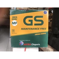 GS MF NS60L DRY CAR BATTERY / 46B24L 12V 45AH ORIGINAL ASTRA AND TRUSTED