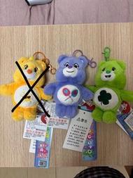 全新care bear 公仔吊飾