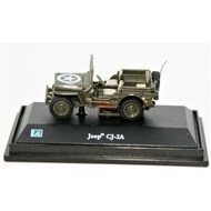 CARARAMA JEEP CJ-2A ACFRYLIC BOX CRACKED LOT XF6810#2453