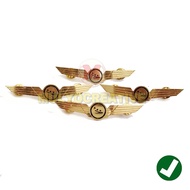 Aviation School Attribute Wing Aviation School Logo Badge