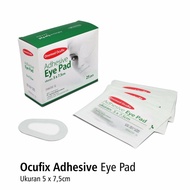 Ocufix Plester Penutup Mata Eye Pad Adhesive | Non Adhesive Eye Pad Oval OneMed isi 25pcs