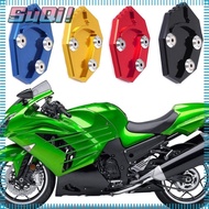 SUQI Foot Extension Magnifying Pad Motorcycle Accessories Side Stand Foot Support Side Kick Stand for KAWASAKI GTR1400
