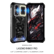 全新 New | Lagenio Rhino1 Pro | 4G | 三防手機 | 6.9" | 120Hz | 8+64MP | 12,000mAh | 反向充電 | NFC