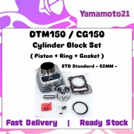 62MM Standard Block Set DTM150 DTM 150 CG150 CG 150 STD 62 MM Cylinder Blok Assy Kit Complete Piston