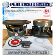 SPEAKER JIC MIDDLE 6INCH LA 06038 MAGNET BESAR ORIGINAL