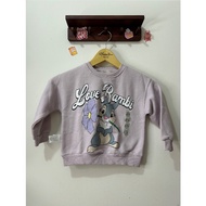 ZARA KIDS LILAC BAMBI SWEATER