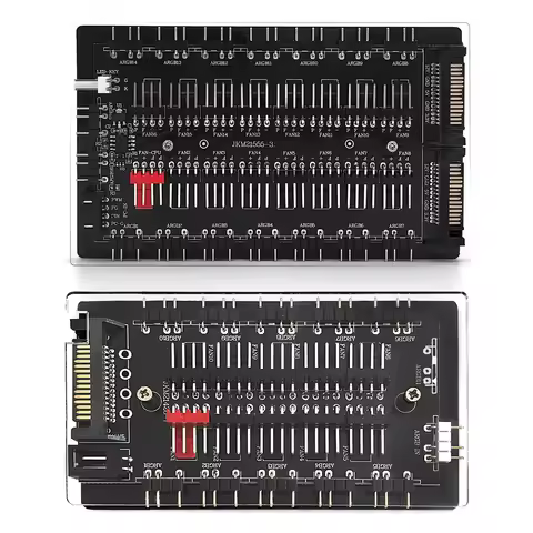 4Pin PWM & 5V 3Pin ARGB Cooler Master Multi Way Splitter 10/16 Hub ARGB&PWM HUB 2-in-1 Expansion Box