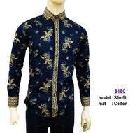 KEMEJA Slimfit Batik Shirt 8180