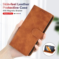 Magnetic Flip Leather Case For Tecno Pova 6 Neo 2024 Casing Wallet Book Fully Cover Case Tecno Pova 