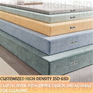 sofa cushion Customizable 65D/60D/50D/35D High Density Sponge Mat Shoe changing stool bench Sponge C