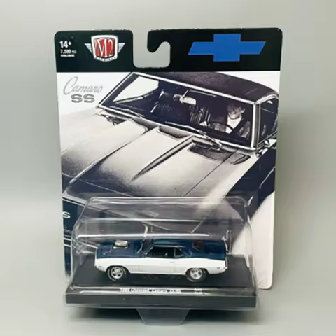 M2 1:64 Scale 1969 Camaro SS/RS Alloy Simulation Car Model Classic Adult Collection Static Display