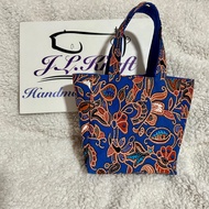 🇸🇬 Handmade Carrier Tote Bag CNY Bag Lunch Bag Casual Gift Batik CNY Mandarin Orange Bag abalone