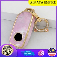 Marble BMW iX Key Cover M60 i7 i5 i4 M50 iX3 iX1 XM X3 iX2 Casing Case Keyless Sarung Kunci 汽车钥匙壳