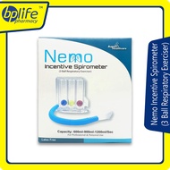 Nemo Incentive Spirometer (3 Ball Respiratory Exerciser)