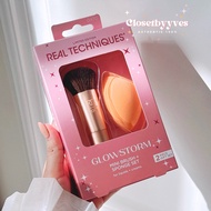 ️Real Technique Glowstorm Mini Brush + Sponge Set Limited Edition ️