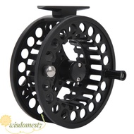 WISDOM Casting Fly Reel, 3 Bearings 9/10 WT Fly Fishing Reel, Portable Zinc-aluminum Alloy Left Righ