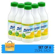 ZONROX BLEACH LEMON 250ML / SET OF 6