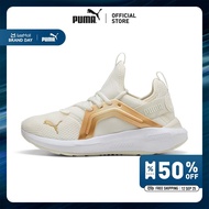 PUMA Running รองเท้าวิ่ง Softride Enzo 5 Metallic สำหรับผู้หญิง สีขาว - 31047302