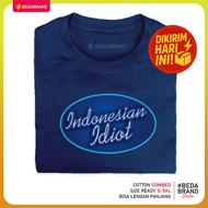 Unique Brand Logo Parody T-Shirt - Indonesian Idiot