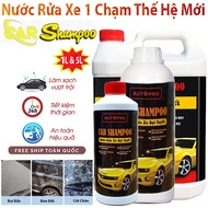 Nước Rửa Xe Bọt Tuyết Một Chạm CAR SHAMPOO 650ML - 1L - 5L Tẩy Rửa Xe Máy Ô Tô Chăm Sóc Bề Mặt Hiệu