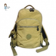 KIPLING -Preloved Ransel/Backpack SEOUL S  warna Olive (100% Original)