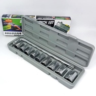 Socket wrench set 10pcs ATS wrech set 8mm -24mm