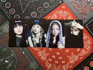 BLACKPINK PHOTOCARD PC OFFICIAL YG BORN PINK JENNIE JISOO LISA ROSE