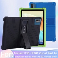 For Teclast P30 T P30T Case 10.1 Inch Tablet PC Soft Silicone Shockproof Cover With Rear Kickstand S