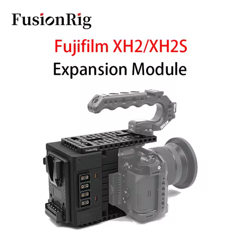 FusionRig For Fujifilm Xh2/xh2s Camera Cage Expansion Module cineback