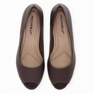 Piccadilly 'Made in Brasil' Business Court Peep Toe Shoes - Low Heel