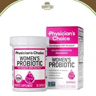 Physician's Choice Women's Probiotic 50 Billion CFU – Women's Probiotic Supplement 30 Capsules