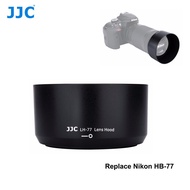 Ống kính máy ảnh vật liệu ABS JJC LH-77 Ống kính thay thế Nikon HB-77 cho máy ảnh Nikon D3500 D3400