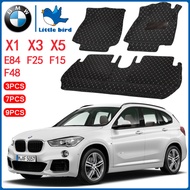 LittleBird พรมปูพื้นรถยนต์ โรงงานผลิตของไทย BMW X1 E84 F48 X3 F25 X5 F15 2009-2020 บีเอ็มดับบลิว พรม