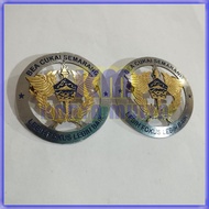 Regional Customs Badges Customs Logo Badges Round Models Semarang Customs Pin - Karya Mulya