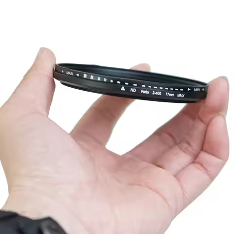 Variable ND Filter 67mm 58mm 82mm ND2 ND400 9 Stops Neutral Density Filter ND2-400 37-49mm 52mm 55mm