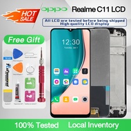 Original LCD with Frame Compatible For C11 2021 RMX3231/C20/C21 LCD Display Touch Screen Digitizer S