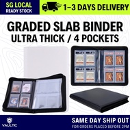 🇸🇬 NEW ARRIVAL PROMO 🔥 Graded Slab PSA / BGS / SGC Binder 4 Pocket 40 Slots Binder Pokemon One Piece