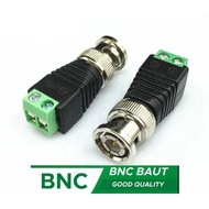 100 PCS BOLT BNC Jack Connectors for UTP LAN Cables