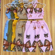 Trendy Challis Terno Tube + Squarepants for Baby 2-3 yr old