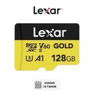 Lexar Professional Gold UHS-II V60 Micro SD Card 128Gb 256Gb 280MBps 4K/