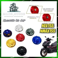 Yamaha NVX155 NMAX155 Magnet Engine Oil Nut Premium Alloy Magnetic With O-RING Rubber NVX NMAX Y16 4