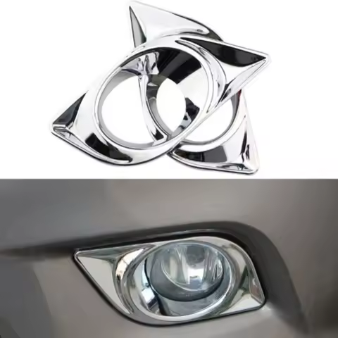 For Nissan Versa Latio Almera Sunny 2011 - 2017 Front Fog Light Fog Lamp Cover Trim Decoration Stick