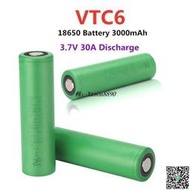 【滿300出貨】LiitoKala  VTC6 18650鋰 電池  3000mAh 3.6V  30A 動力