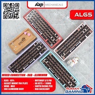 Mechanical KEYBOARD - AL65 - 65% - GASKET - SOUTH RGB - ALUMINUM