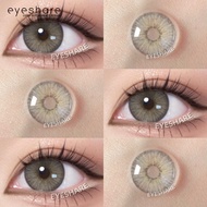 eyeshare Contact Lens Yearly Use 14.5 mm ESTONIA gray 2PCSPAIR Coloured Contact Lenses with free len