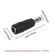 5.5x2.5mm to 5.5x2.1mm DC Power Plug Adapter with Compact 4x1.1x0.6cm Dimensions