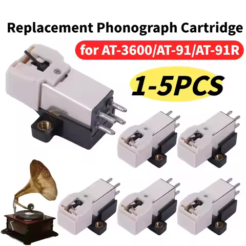 AT-3600/AT-91/AT-91R Magnetic Cartridge Stylus Excellent Clarity Moving Magnet Turntable Cartridge R