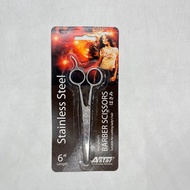 ASTAR STAINLESS STEEL BARBER SCISSORS 5" ( 701-5 ) SCISSORS 6" ( 701-6 ) SCISSORS 7 （ 701-7 )