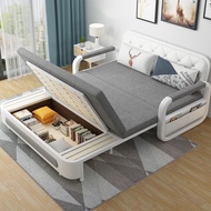 {SG Sales} Sofa Bed Foldable With Storage Foldable Dual-Purpose Couch Multifunctional Living Room Sofa Fabric Sofa Bed Folding Sofa Bed 2 Seater 3 Seater 4 Seater Sofa Set Chair
